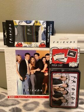FRIENDS Collectible Box Set in Black, Red, White and Purple